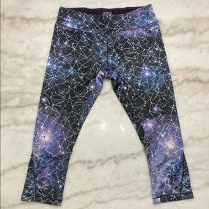 Women’s Athletic Wear Galaxy Spandex Leggings